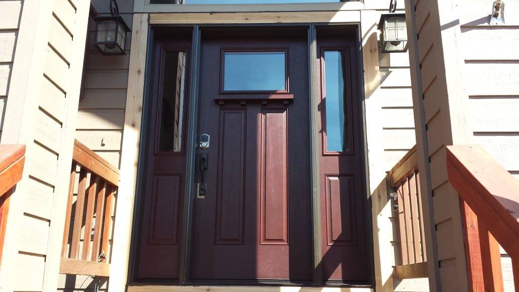 Fiberglass Wood Grain Door